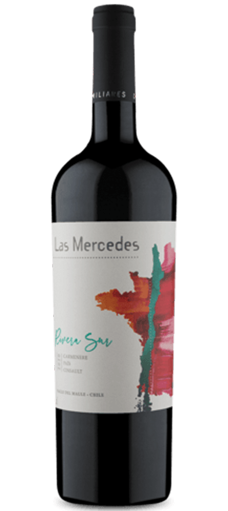 Vino Tinto Chileno Las Mercedes Rivera Sur Carménère País Cinsault - Wine.com.mx