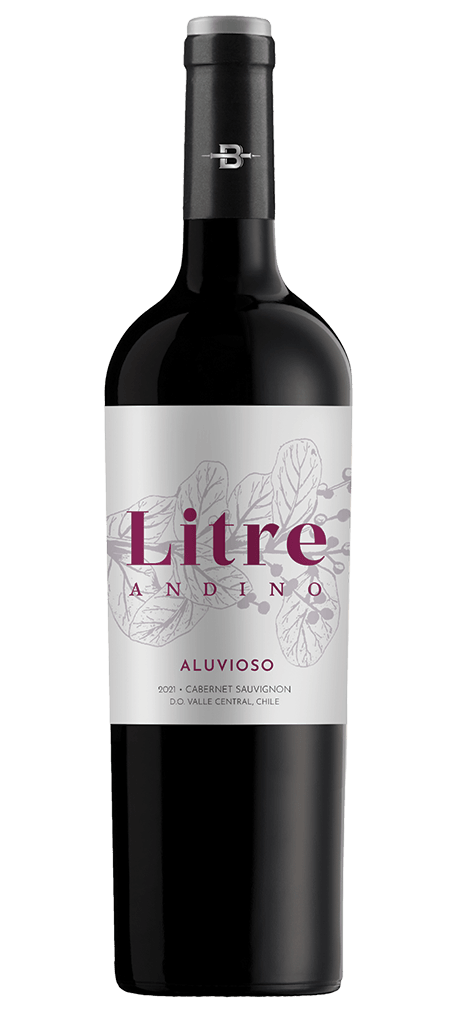 Vino Tinto Chileno Litre Andino Aluvioso Cabernet Sauvignon D.O Valle Central - Wine.com.mx